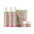 Kit Cachos Essence - Shampoo, Condicionador, Gelatina, Refil Ativador e Máscara (5 ITENS)