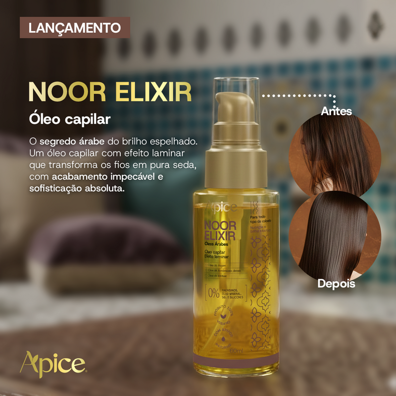 Óleo Capilar Árabe - Noor Elixir