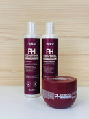 Kit Ph Control - Shampoo, Condicionador, Máscara, Ativador e Modelador e Gelatina (5 itens)