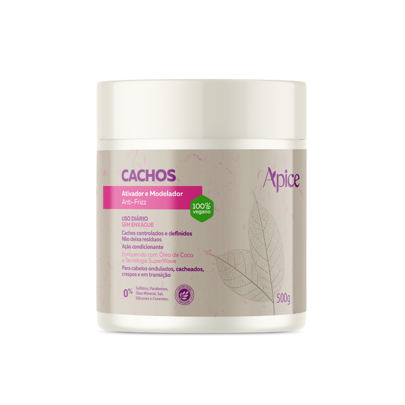 Ativador e Modelador Anti-Frizz Cachos 500g