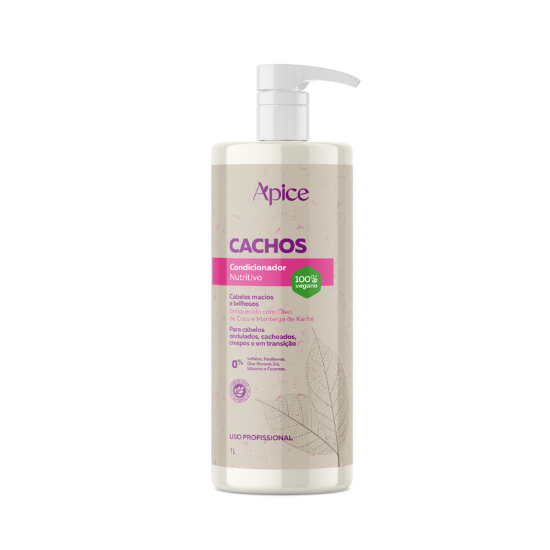 Condicionador Cachos Nutritivo 1000ml - Ação Condicionante